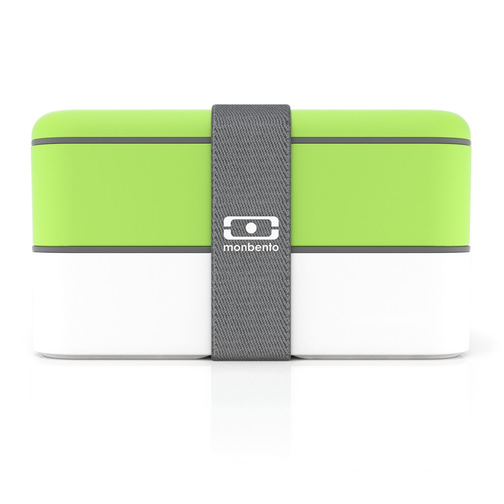 Boîte Bento MB Original blanc/vert - Visuel 1